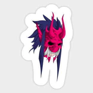 Oni Demon Sticker